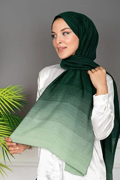 Golden Rose Silky Colored Shawl
