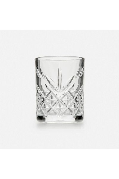 Paşabahçe 52780 Timeless Small 6-Piece 62 Cc Shot Liquor Glass Tequila Glass Coffee Side