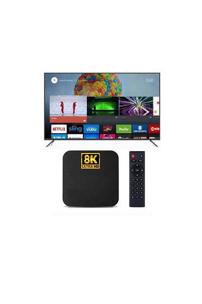 Smart Ultra HD Android TV Box / TV Box - Full Package with Streaming Gift - Media Player