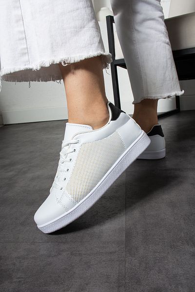 lord's ayakkabı Αθλητικά παπούτσια περιπάτου Unisex Ορθοπεδική Σόλα Λευκό-Μαύρο