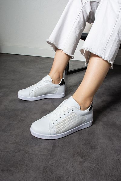 lord's ayakkabı Αθλητικά παπούτσια περιπάτου Unisex Ορθοπεδική Σόλα Λευκό-Μαύρο