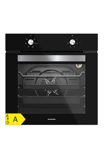 Silverline Bo6501b01 Multifonksiyonel Siyah Ankastre Fırın