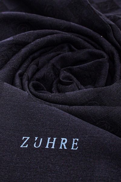 Zühre Μαύρο σάλι Seher 0106
