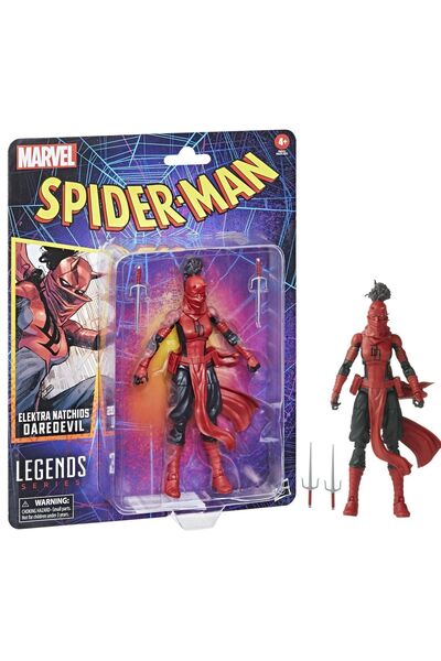 Hasbro Spider-Man Legends - Marvel Legends Elektra Natchios Daredevil Aksiyon Figürü