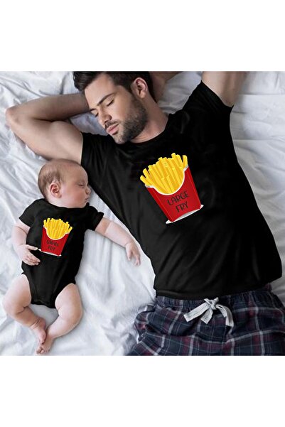 venüsdijital Poklon za oca - Velika i mala ribica T-shirt Cena je za jedan ko...