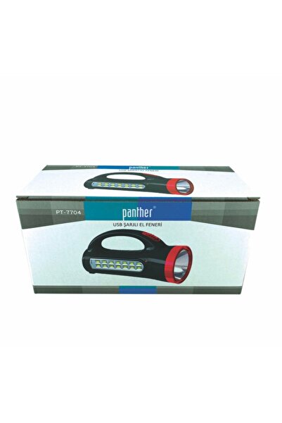 Genel Markalar Panther Pt-7704 Şarjlı El Feneri-kamp-bisiklet