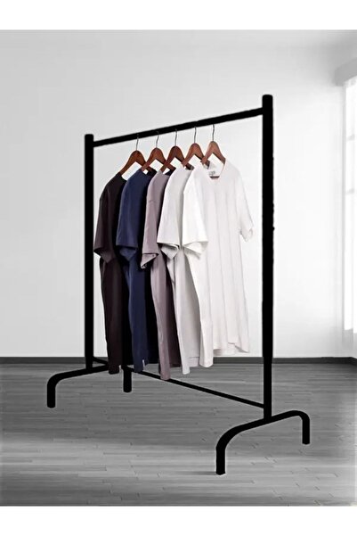 İron Home Ayaklı Askılık Konfeksiyon Askısı Metal Konfeksiyon Elbise Askılığı...