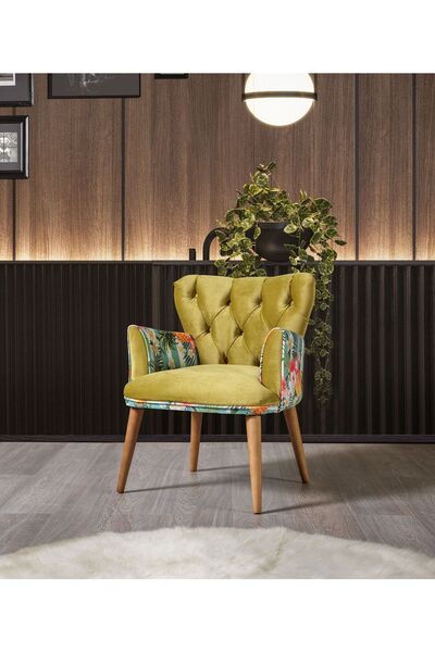 mobilyabazari Santana Çay Seti Tekli Koltuk, Berjer (SALON, BALKON, OFİS, BAHÇE)