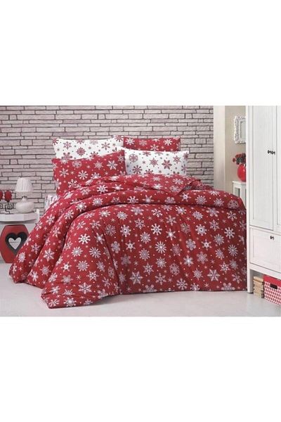 StellaFlavo 140 x 200 Duvet Cover Set - Elastic Cotton Sheet for Beds