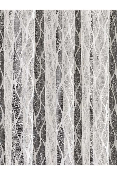 LUNETT HOME diamond patterned frequently pleated 1x3 tulle curtain