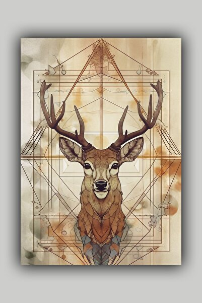 Luna Marissa Αφίσα ελαφιού χωρίς πλαίσιο τοίχου