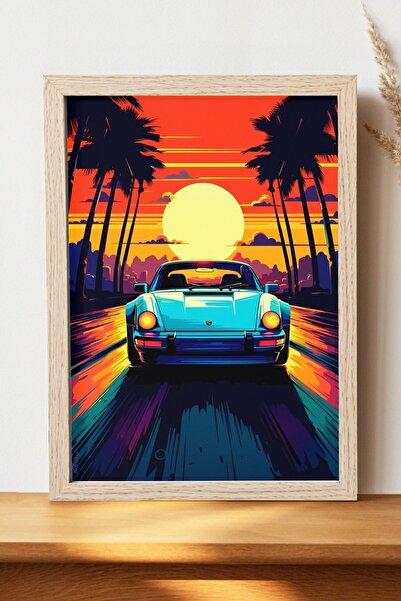 Luna Marissa Αφίσα αυτοκινήτου - Αφίσα τοίχου από γυαλιστερό χαρτί χωρίς πλαίσιο