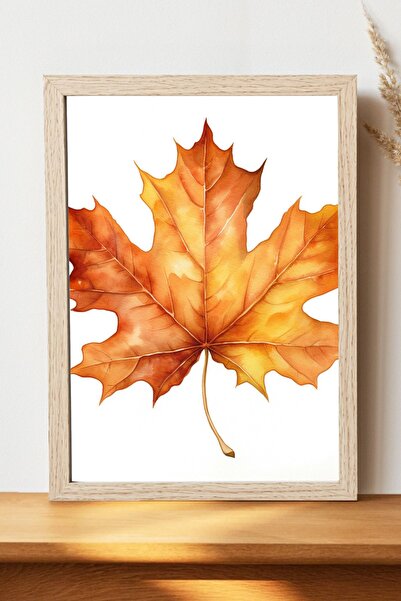 Luna Marissa Αφίσα Φθινοπωρινών Φύλλων - Αφίσα τοίχου από γυαλιστερό χαρτί χω...