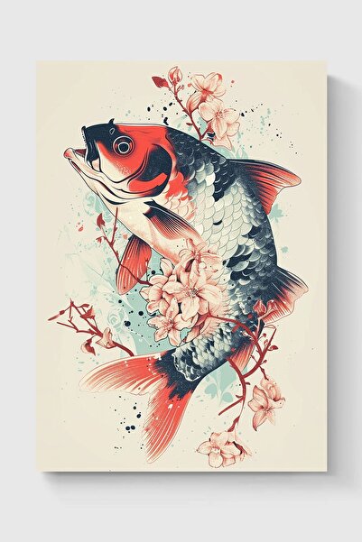Luna Marissa Καλλιτεχνική αφίσα ψαριών χωρίς πλαίσιο τοίχου