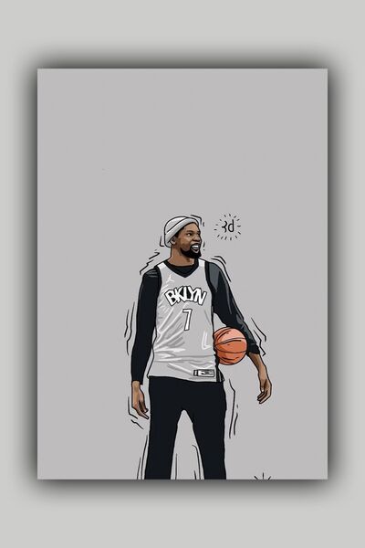 Luna Marissa Αφίσα Kevin Durant - Αφίσα τοίχου χωρίς πλαίσιο