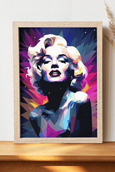 Luna Marissa Αφίσα Marilyn Monroe - Αφίσα ψηφιακής τέχνης από χοντρό χαρτί χω...