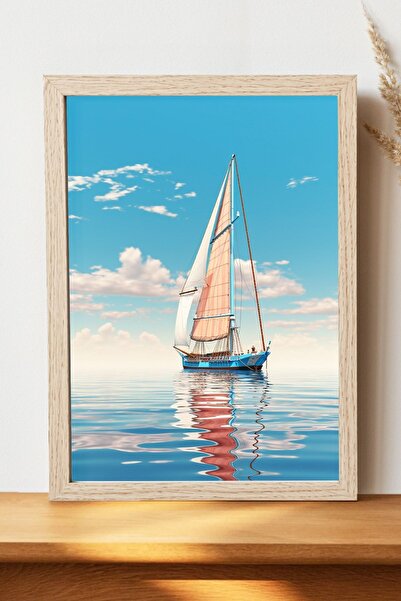 Luna Marissa Αφίσα σκηνικού πλοίου - Αφίσα τοίχου από γυαλιστερό χαρτί χωρίς ...