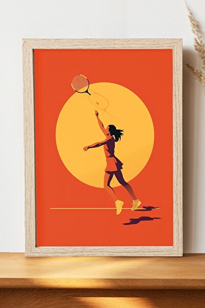 Luna Marissa Αφίσα τενίστα - Αφίσα τοίχου από γυαλιστερό χαρτί χωρίς πλαίσιο