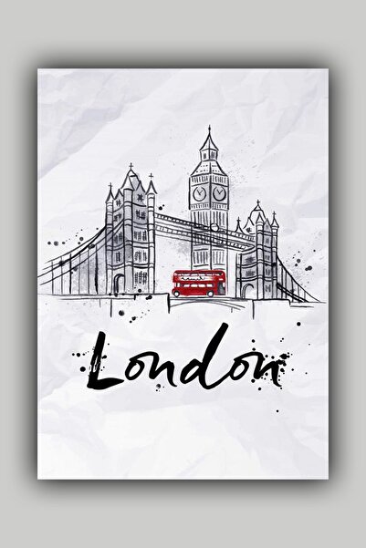 Luna Marissa Μίνιμαλ αφίσα Λονδίνου, Αγγλίας - Αφίσα τοίχου χωρίς πλαίσιο