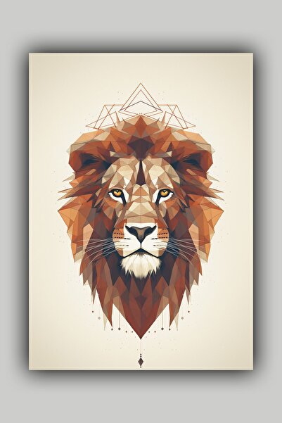 Luna Marissa Αφίσα με λιοντάρι χωρίς πλαίσιο τοίχου