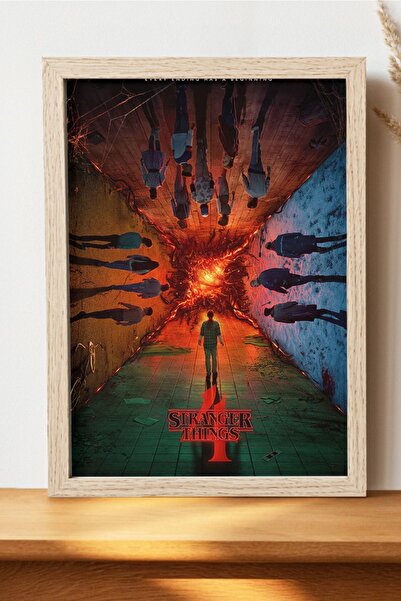 Luna Marissa Stranger Things Poster - Çerçevesiz Kalın Kağıt Tv Film Poster