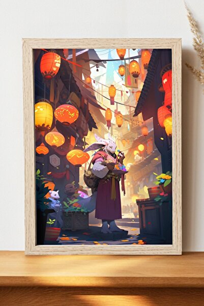 Luna Marissa Αφίσα εικονογράφησης - Αφίσα τοίχου από γυαλιστερό χαρτί χωρίς π...