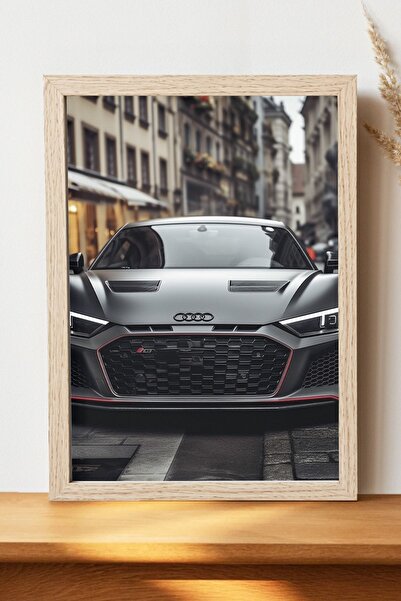 Luna Marissa Gri Audi Poster - Çerçevesiz Parlak Kağıt Araba Posteri
