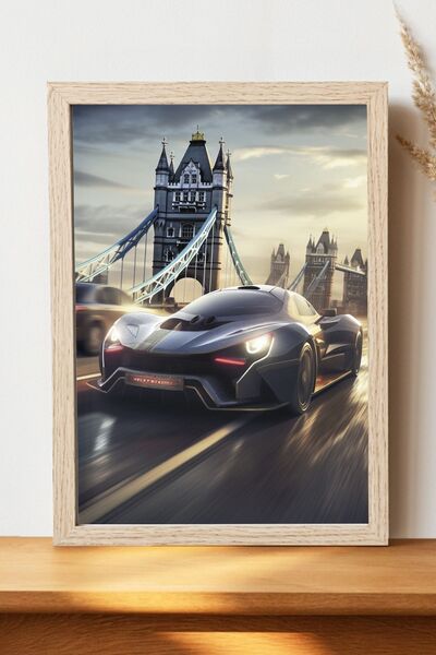 Luna Marissa Αφίσα αθλητικού αυτοκινήτου - Αφίσα αυτοκινήτου από γυαλιστερό χ...