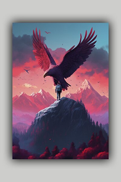 Luna Marissa Αφίσα Eagle χωρίς πλαίσιο τοίχου