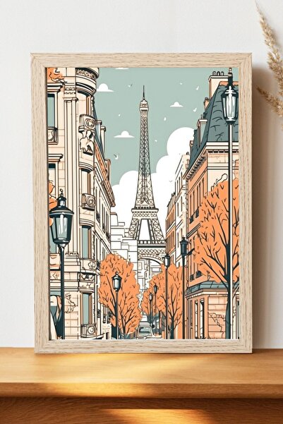 Luna Marissa Αφίσα Πύργου του Άιφελ - Αφίσα τοίχου από γυαλιστερό χαρτί χωρίς...