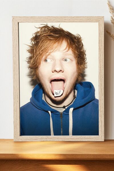 Luna Marissa Αφίσα Ed Sheeran - Αφίσα μουσικής από χοντρό χαρτί χωρίς πλαίσιο