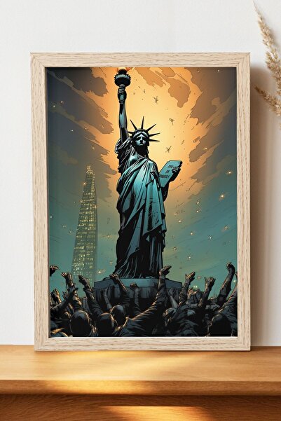 Luna Marissa Αφίσα Άγαλμα της Ελευθερίας - Αφίσα τοίχου από γυαλιστερό χαρτί ...