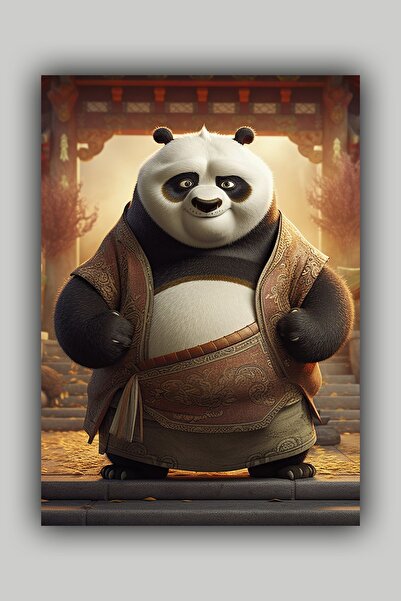 Luna Marissa Αφίσα Kung Fu Panda χωρίς πλαίσιο τοίχου