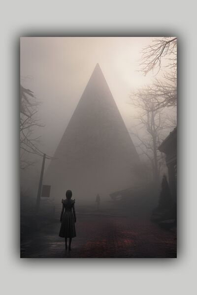 Luna Marissa Silent Hill Poster Çerçevesiz Duvar Posteri