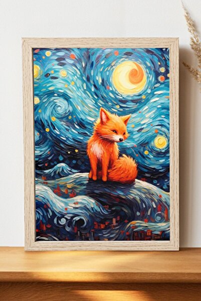 Luna Marissa Αφίσα Fox - Αφίσα τοίχου από γυαλιστερό χαρτί χωρίς πλαίσιο