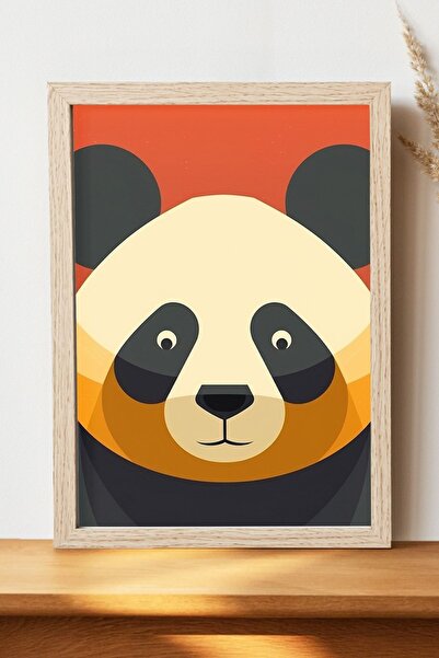 Luna Marissa Αφίσα Panda - Αφίσα τοίχου από γυαλιστερό χαρτί χωρίς πλαίσιο