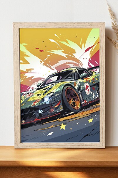 Luna Marissa Αφίσα αθλητικού αυτοκινήτου - Αφίσα αυτοκινήτου από γυαλιστερό χ...