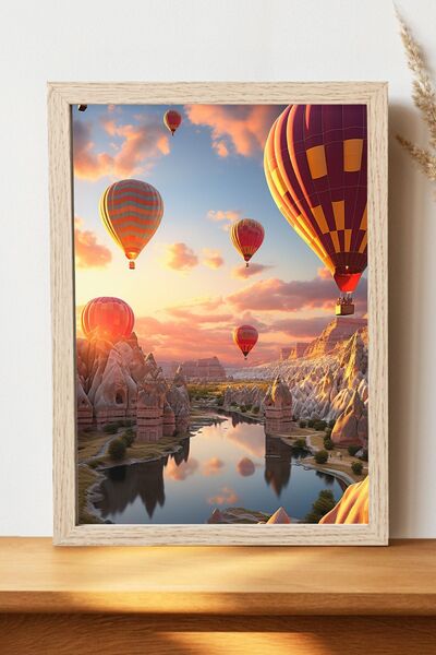 Luna Marissa Αφίσα Καπαδοκίας - Αφίσα τοίχου από γυαλιστερό χαρτί χωρίς πλαίσιο