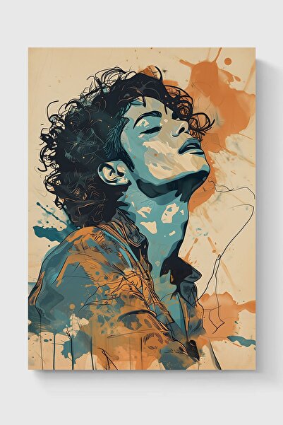 Luna Marissa Διακοσμητική αφίσα χωρίς πλαίσιο με αφίσα του Michael Jackson