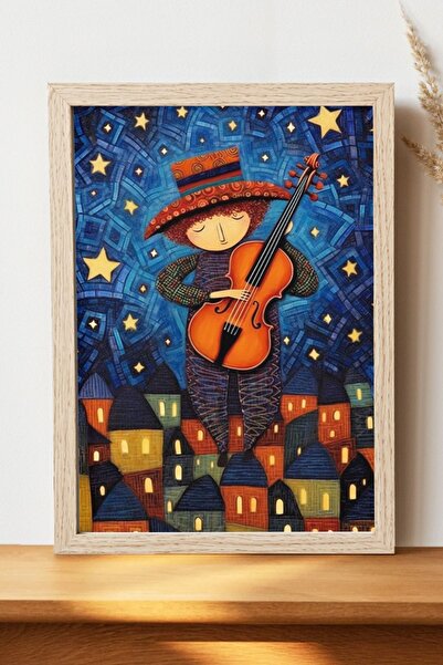 Luna Marissa Αφίσα Keman Kasaba - Αφίσα τοίχου από γυαλιστερό χαρτί χωρίς πλα...