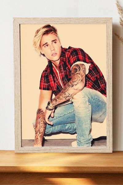 Luna Marissa Αφίσα του Τζάστιν Μπίμπερ - Αφίσα μουσικής από χοντρό χαρτί χωρί...