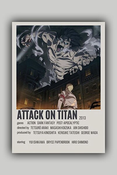 Luna Marissa Attack On Titan Animesi Poster - Çerçevesiz Duvar Posteri