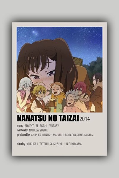 Luna Marissa Αφίσα Anime Nanatsu No Taizai - Αφίσα τοίχου χωρίς πλαίσιο