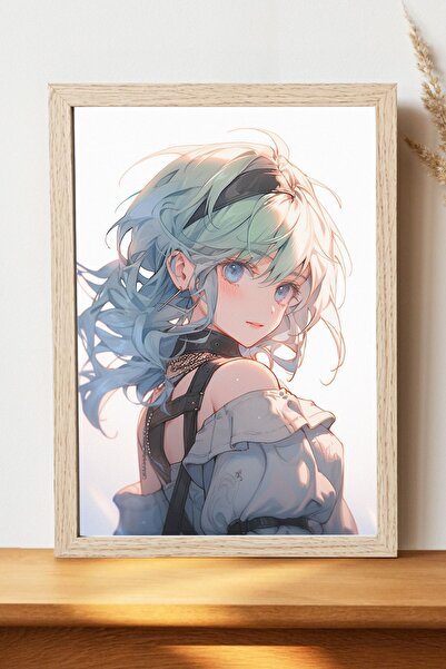 Luna Marissa Αφίσα Anime Girl - Αφίσα τοίχου από γυαλιστερό χαρτί χωρίς πλαίσιο