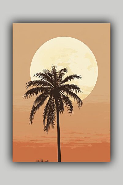 Luna Marissa Αφίσα με φοίνικες χωρίς πλαίσιο Αφίσα τοίχου