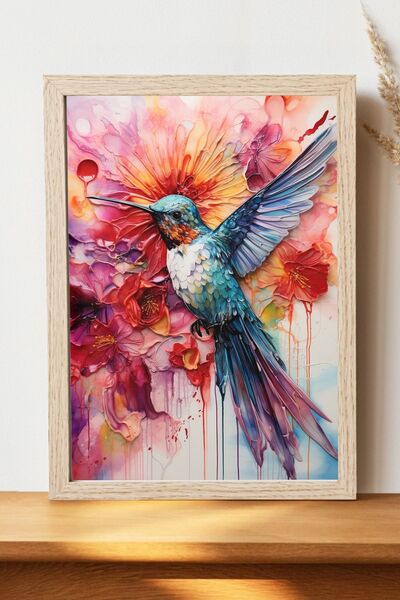 Luna Marissa Αφίσα πουλιών - Αφίσα τοίχου από γυαλιστερό χαρτί χωρίς πλαίσιο