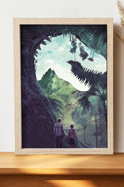 Luna Marissa Αφίσα Jurassic World - Αφίσα τηλεοπτικής ταινίας από χοντρό χαρτ...