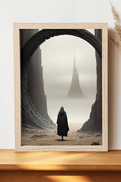 Luna Marissa Αφίσα τοπίων - Αφίσα τοίχου από γυαλιστερό χαρτί χωρίς πλαίσιο