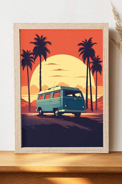 Luna Marissa Αφίσα μίνι λεωφορείου - Αφίσα τοίχου από γυαλιστερό χαρτί χωρίς ...