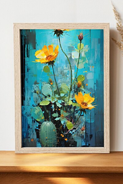 Luna Marissa Αφίσα λουλουδιών - Αφίσα τοίχου από γυαλιστερό χαρτί χωρίς πλαίσιο